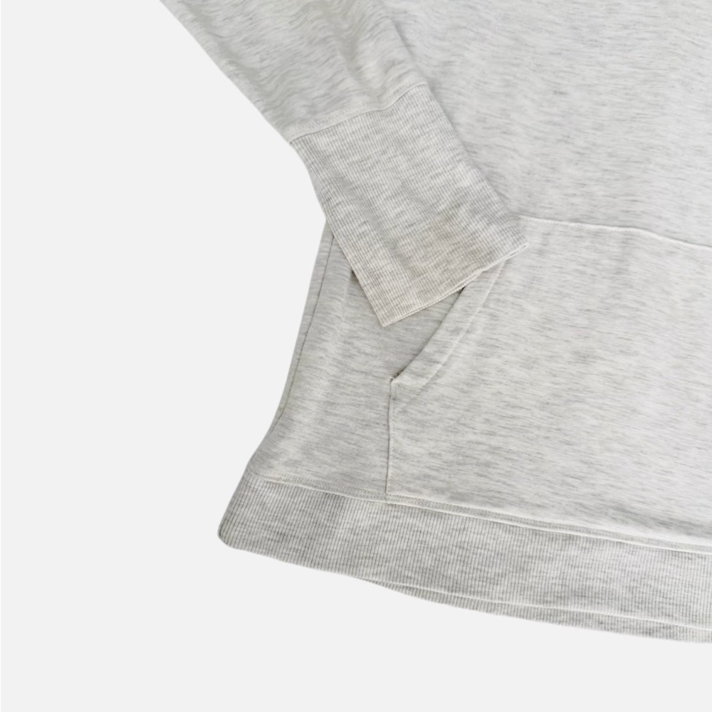 All in motion girls XL Gray Long Sleeve Top Thumbholes Pocket - Picture 8 of 11